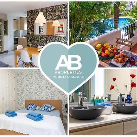 Ab Properties - Design Penthouse Marbella - Puerto Banus - Golden Mile - Pool And Tropical Garden View Exteriér fotografie