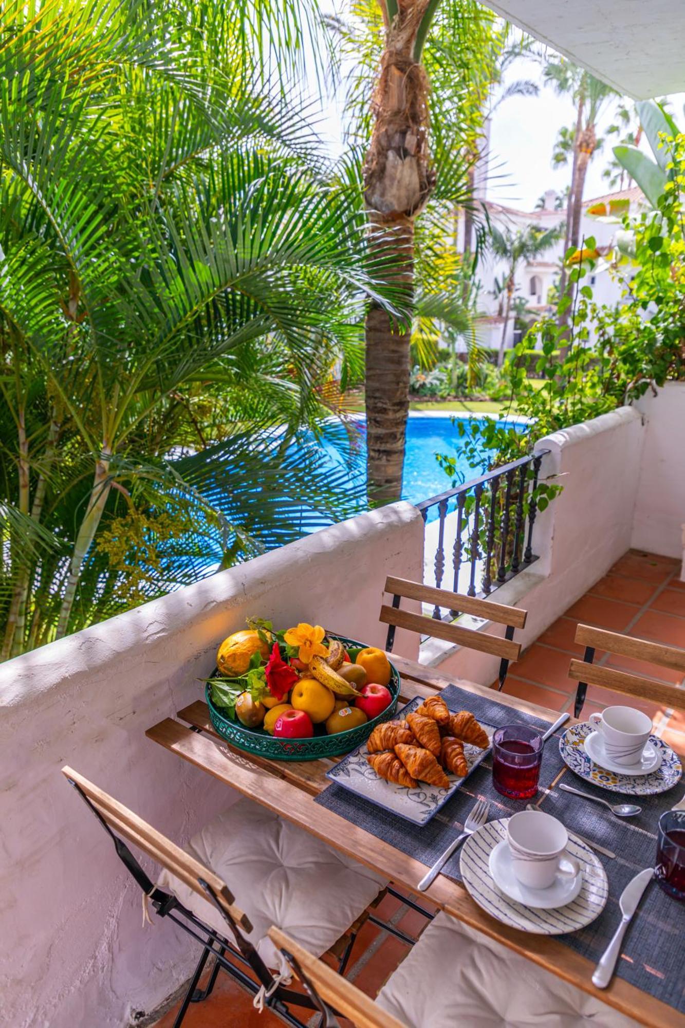 Ab Properties - Design Penthouse Marbella - Puerto Banus - Golden Mile - Pool And Tropical Garden View Exteriér fotografie